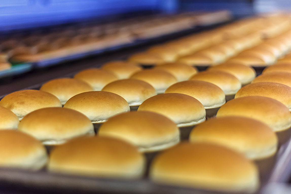 Burger Buns von Lieken im Ofen