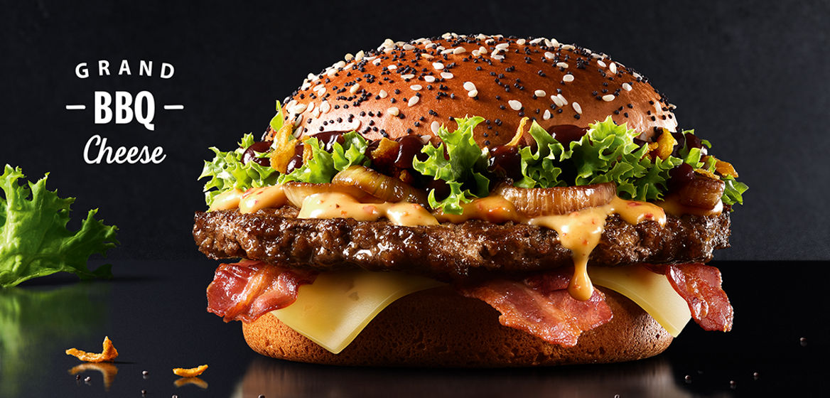 Der neue McDonald's Supreme Burger Grand BBQ Cheese
