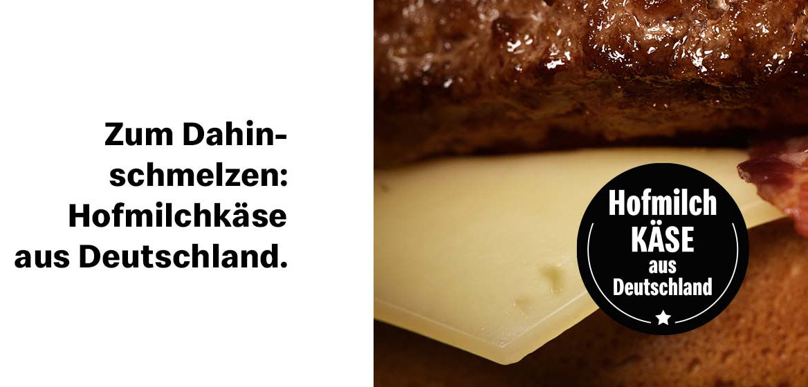 Die neuen McDonald's Supreme Burger mit Hofmilchkäse aus Deutschland