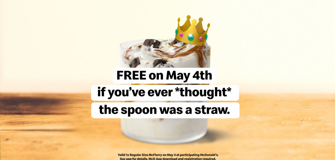 McDonald’s Offers FREE Caramel Brownie McFlurry to Anyone Who Has Ever