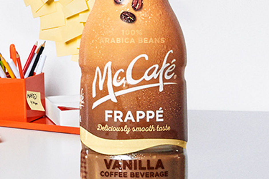 learn more about mccafé vanilla frappé