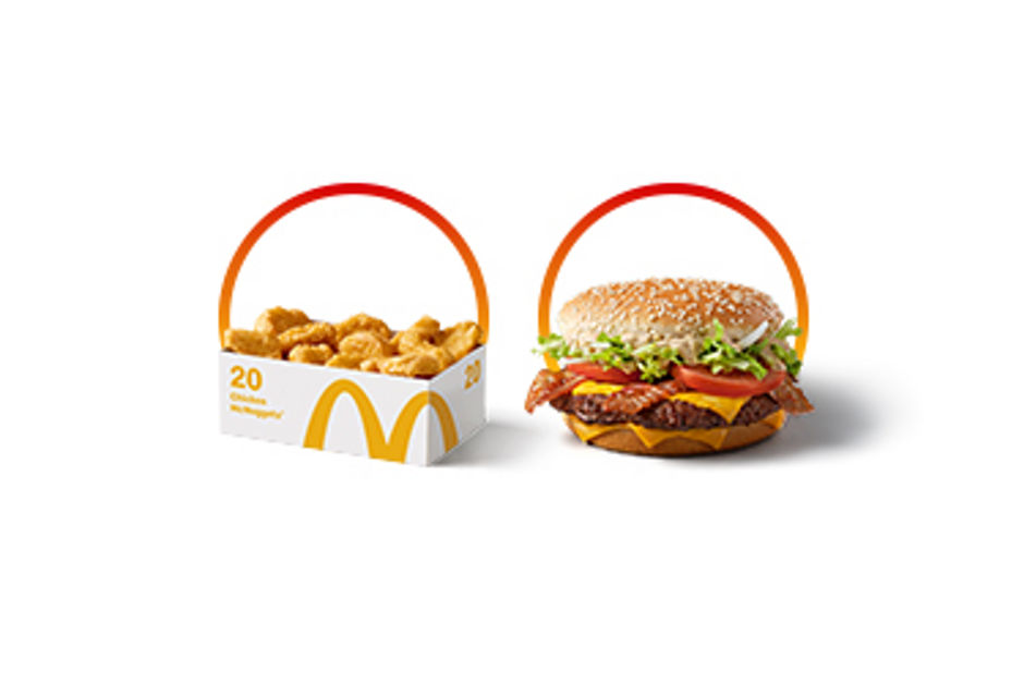 20 Chicken McNuggets®, Big Tasty Bacon