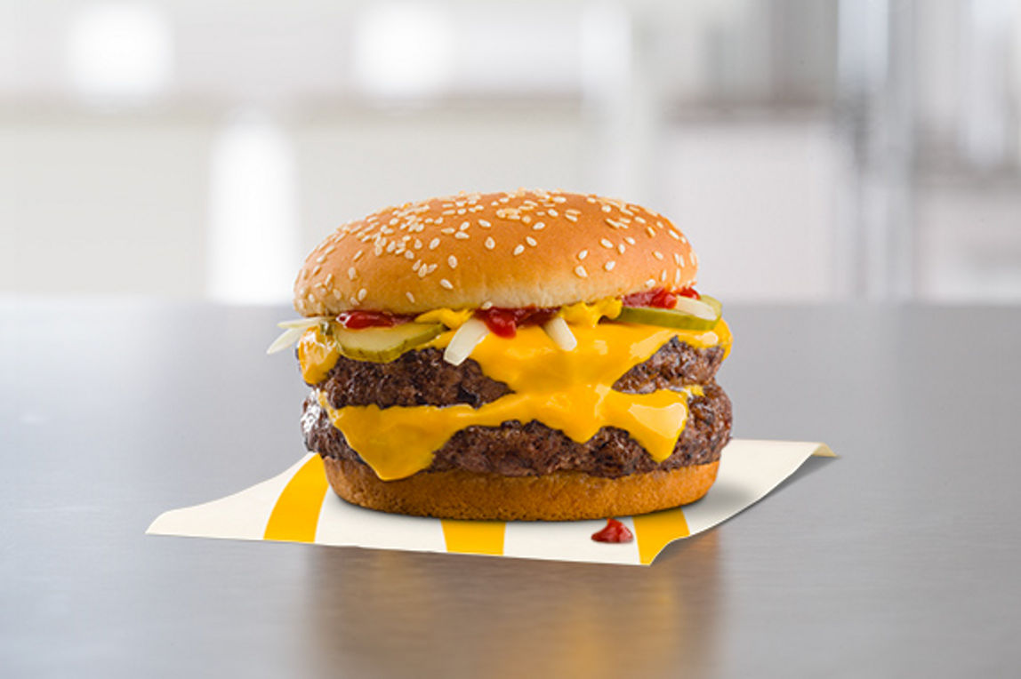 learn more about Quarter Pounder® with cheese