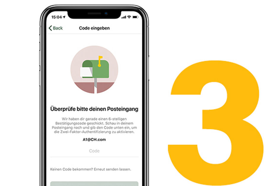 Zwei-Faktor-Authentifizierung 3
