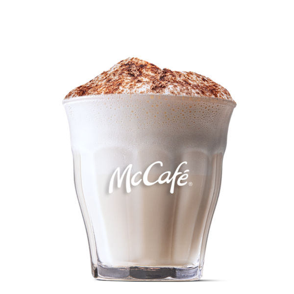  Babyccino from McDonalds McCafé Drinks menu