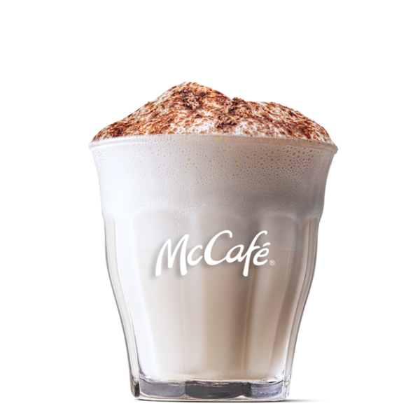  Babyccino from McDonalds McCafé Drinks menu