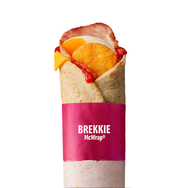 Brekkie McWrap from McDonald's Breakfast menu