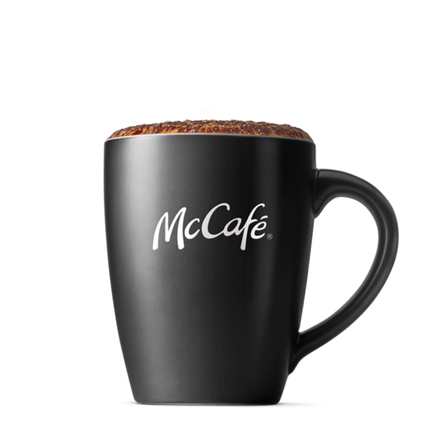 Cappuccino - medium from McDonalds McCafé Drinks menu
