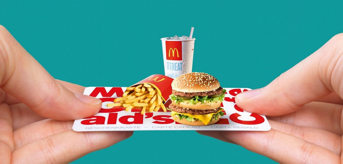 carte cadeau McDonald’s