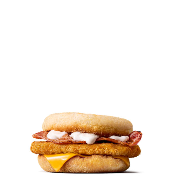 Chicken & Bacon McMuffin from McDonald's Breakfast menu