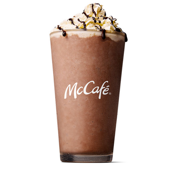 Chocolate Frappé - large from McDonalds Shakes and Frappes menu