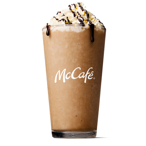 Coffee Frappé - large from McDonalds Shakes and Frappes menu
