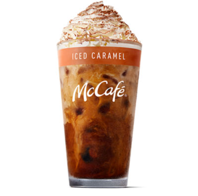 Deluxe Caramel Flavoured Iced Coffee Large