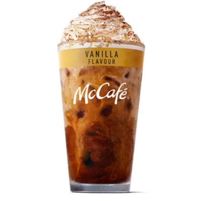 Deluxe Vanilla Flavoured Iced Coffee Large