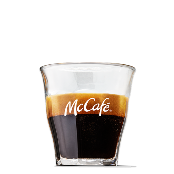 Espresso  from McDonalds McCafé Drinks menu