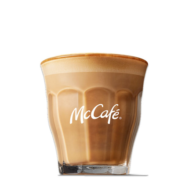 Flat White - medium from McDonalds McCafé Drinks menu