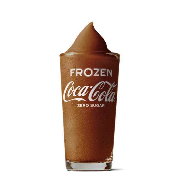 Frozen Coke No Sugar (Small)at McDonald's Drinks menu