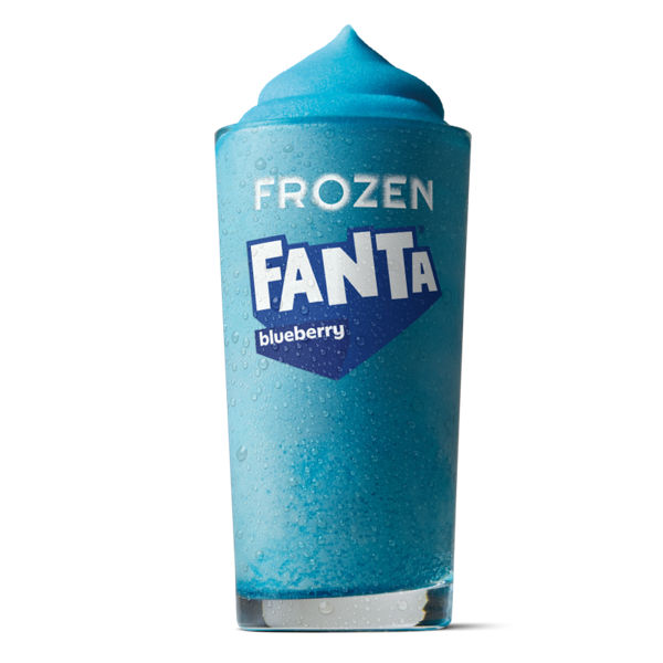 Frozen Fanta® Blueberry (Large) at McDonald's Drinks menu