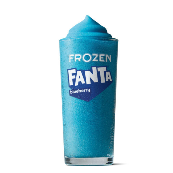  Frozen Fanta® Blueberry Medium at McDonald's Drinks menu