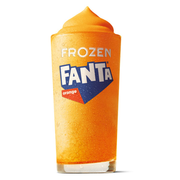 Frozen Fanta® Orange Large) at McDonald's Drinks menu