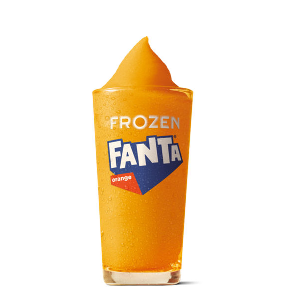 Frozen Fanta® Orange Small at McDonald's Drinks menu