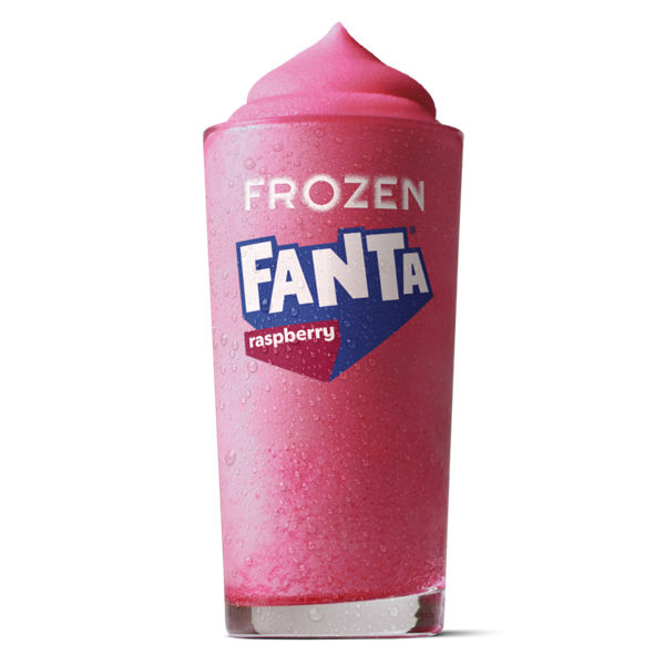 Frozen Fanta® Raspberry (Large) at McDonald's Drinks menu