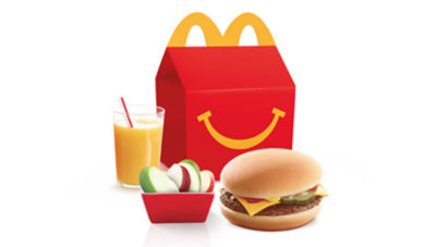 Happy Meal: Cheeseburger & Fruit Bites