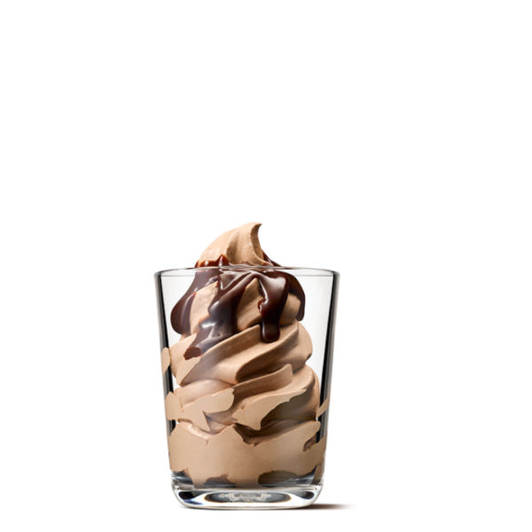 Hot Fudge Chocolate Sundae - small from McDonald's Desserts menu