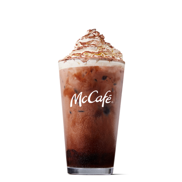 Iced chocolate - small from McDonalds McCafé Drinks menu
