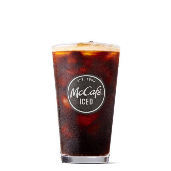 Iced Long Black - medium from McDonalds McCafé Drinks menu