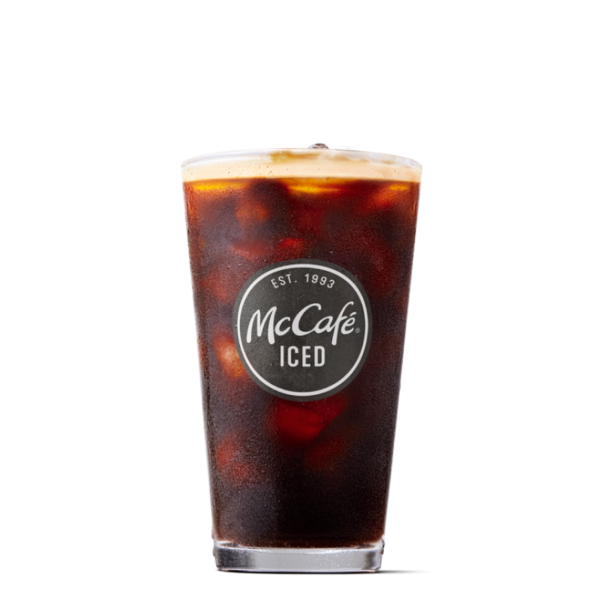 Iced Long Black - medium from McDonalds McCafé Drinks menu