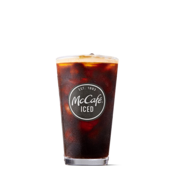 Iced Long Black - small from McDonalds McCafé Drinks menu