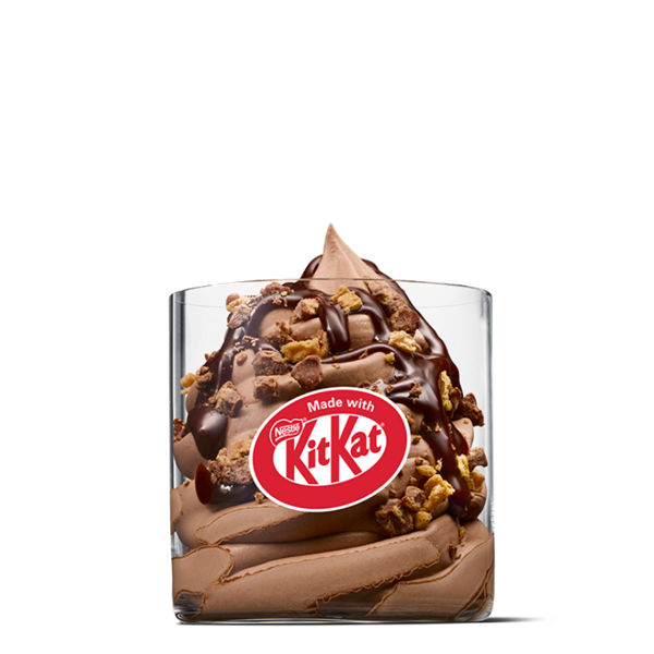 KITKAT® Chocolate McFlurry® from McDonald's Desserts menu