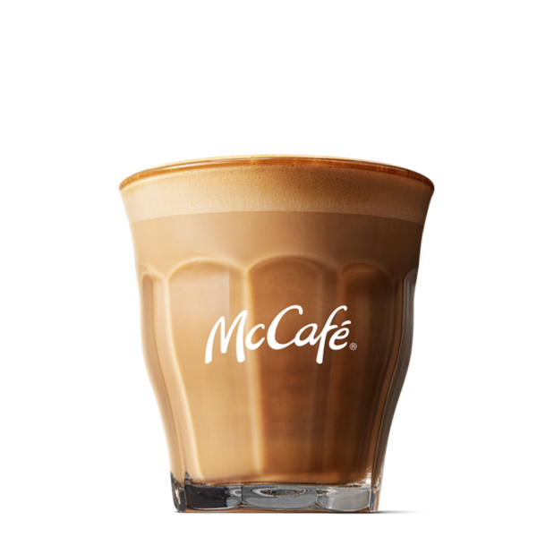 Latte - medium from McDonalds McCafé Drinks menu