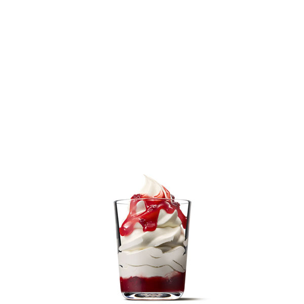 Strawberry Sundae - large from McDonald's Desserts menu