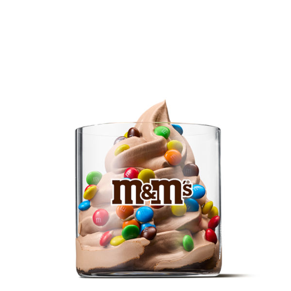 M&M's Minis® Chocolate McFlurry® from McDonald's Desserts menu