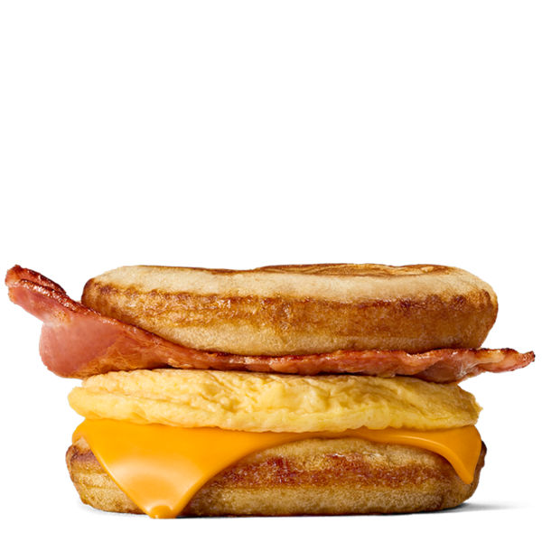 Bacon, Egg & Cheese McGriddles from McDonald's Breakfast menu