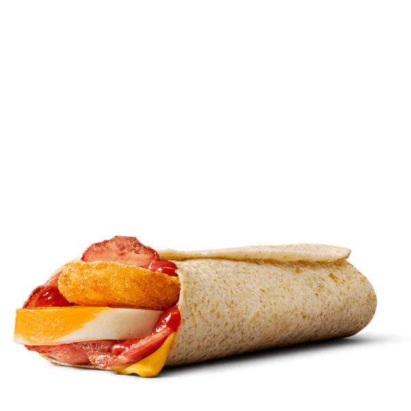 Brekkie McWrap from McDonald's Breakfast menu