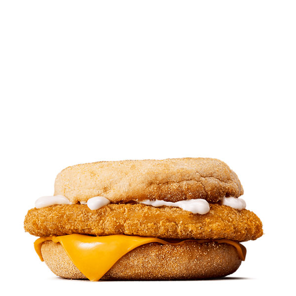 Chicken McMuffin from McDonald's Breakfast menu