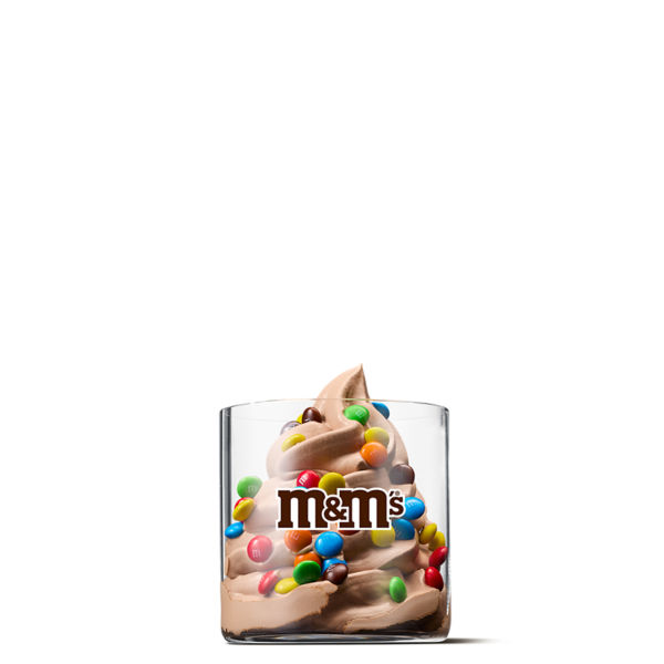 M&M's Minis® Chocolate McFlurry® from McDonald's Desserts menu