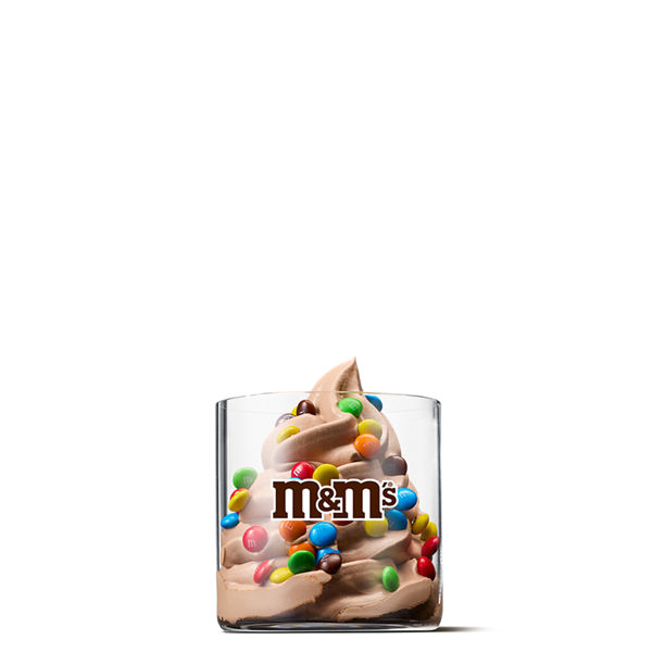 M&M's Minis® Chocolate McFlurry® from McDonald's Desserts menu