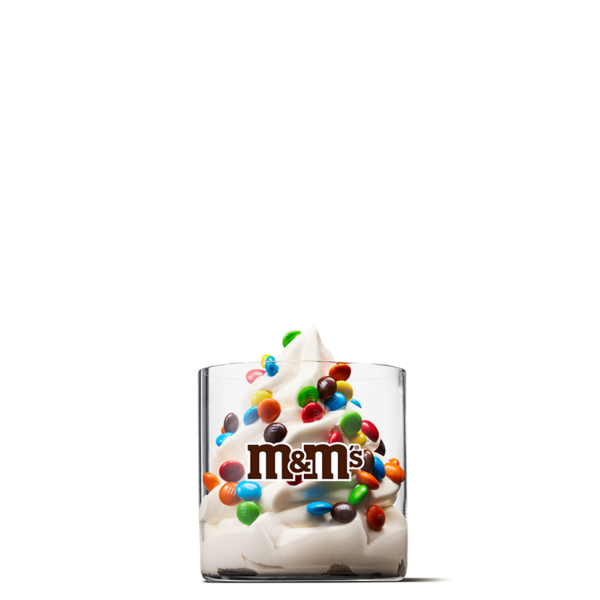 M&M's Minis® McFlurry® from McDonald's Desserts menu