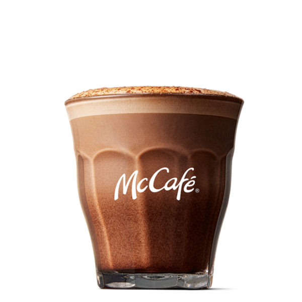Mocha - medium from McDonalds McCafé Drinks menu