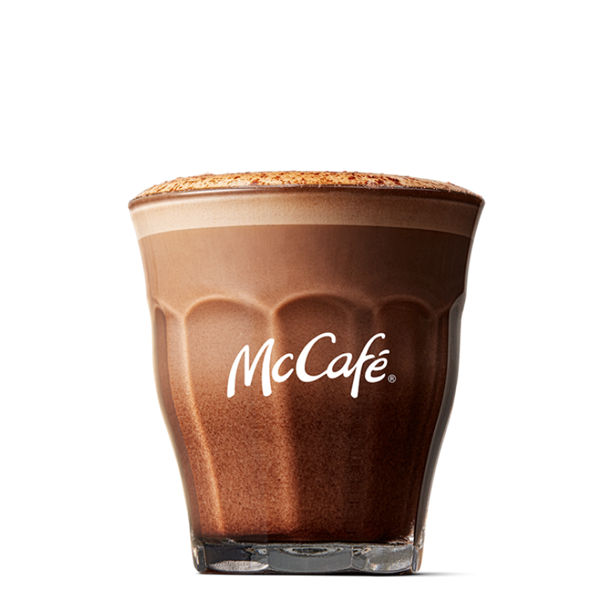 Mocha - medium from McDonalds McCafé Drinks menu