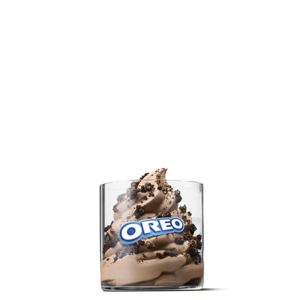 OREO Cookies® Chocolate McFlurry® from McDonald's Desserts menu