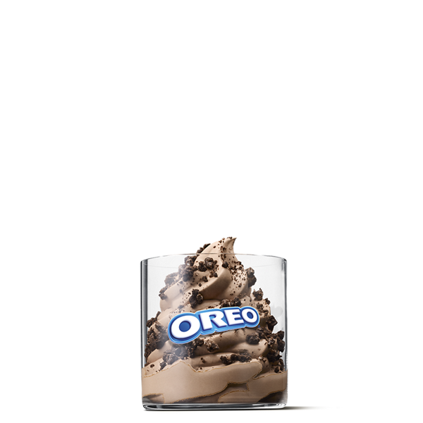 OREO Cookies® Chocolate McFlurry® from McDonald's Desserts menu