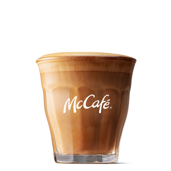 Piccolo Latte from McDonalds McCafé Drinks menu