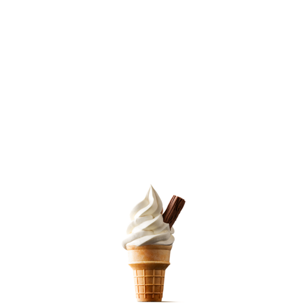 Soft Serve Cone with Cadbury® Flake® from McDonald's Desserts menu