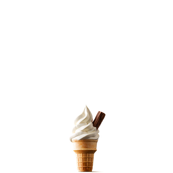 Soft Serve Cone with Cadbury® Flake® from McDonald's Desserts menu
