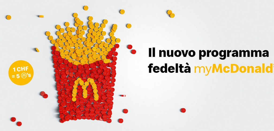 Con myMcDonald’s la tua fedeltà è ora ricompensata